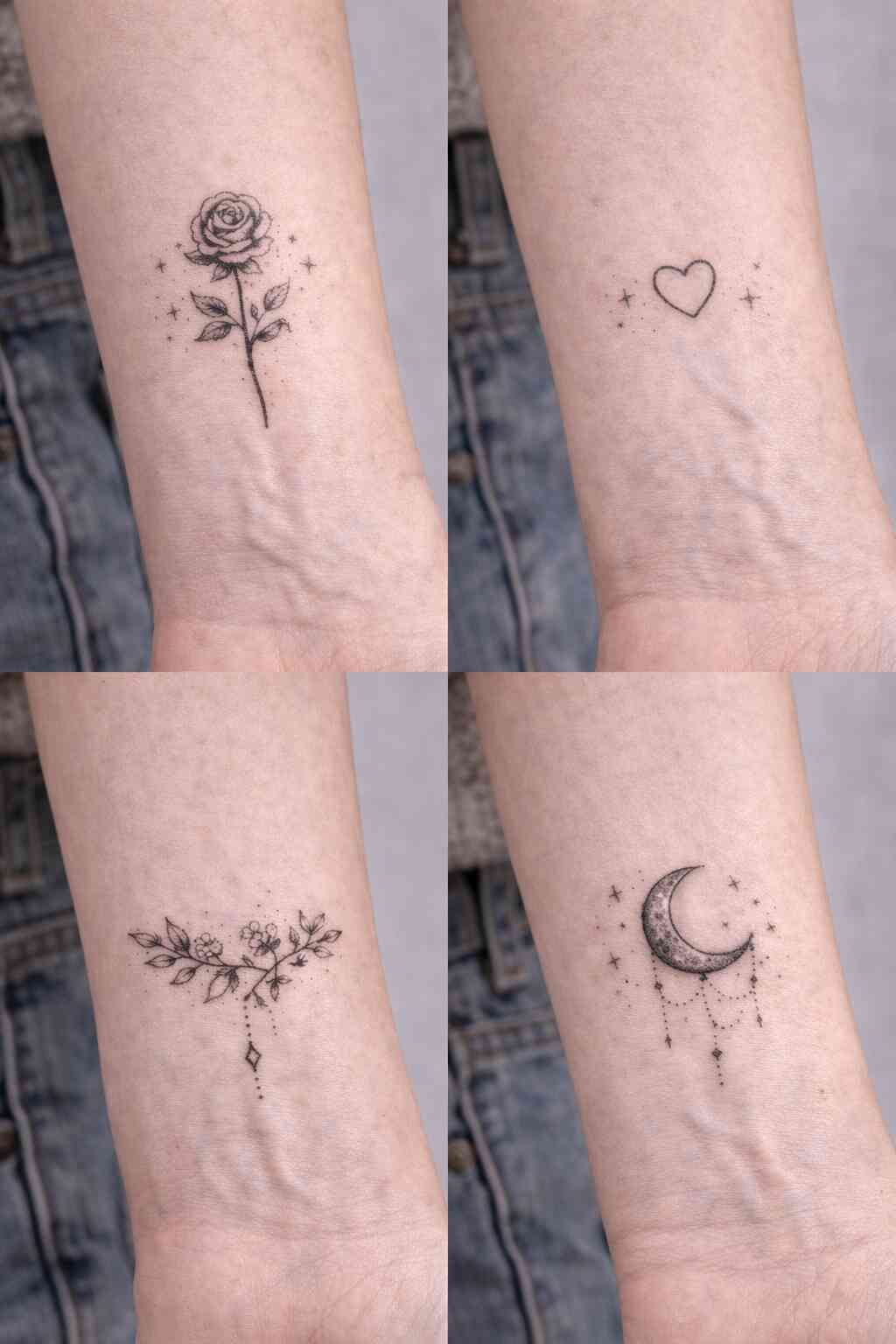 tatuaże damskie na nadgarstku